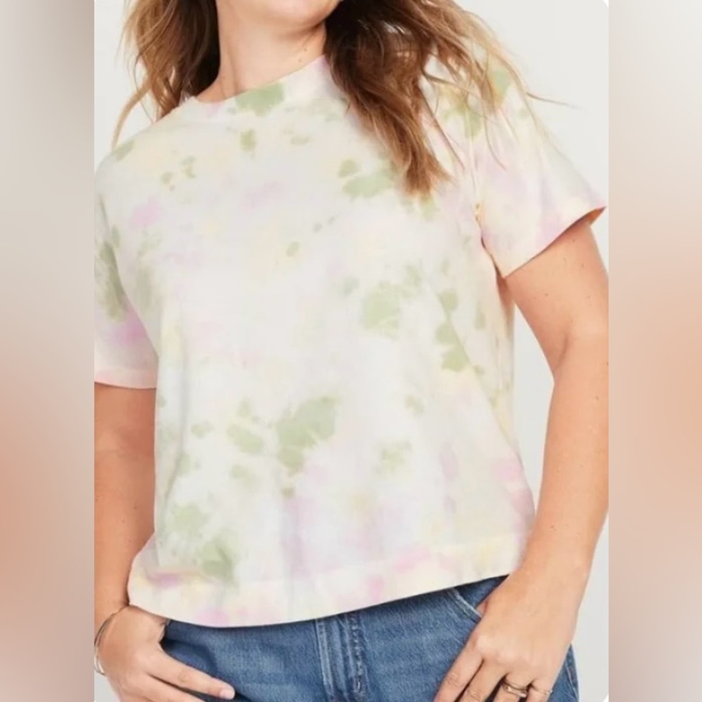 Old Navy-Tie Dye Short Sleeve T-Shirt Women’s XSMALL